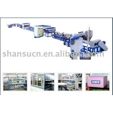 PP/PE Wood Plastic Sheet Extrusion Line